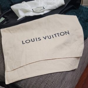 Louis Vuitton Cream Storage Bag